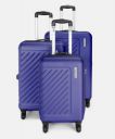METRONAUT  Hard Body Set of 3 Luggage 4 Wheels - TRACK- Midnight Blue- Combo Set (30+26"+22") - Blue...