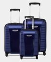 Metronaut Hard Body Set of 3 Luggage - S03-3 COMBO SET (28+24+20) - Blue...
