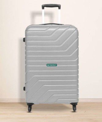 METRONAUT Medium Check-in Suitcase (65 cm) 4 Wheels - BENT - Silver