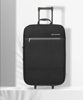 METRONAUT Medium Check-in Suitcase (66 cm) 2 Wheels - FRILL - Black