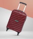 METRONAUT  Small Cabin Suitcase (55 cm) 4 Wheels - BENT - Red...
