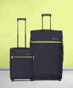 METRONAUT Soft Body Set of 2 Luggage 2 Wheels - Advantage Combo Set (30inch+22inch) - Blue...