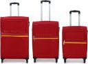 METRONAUT Soft Body Set of 3 Luggage 8 Wheels - Tonlite Set -3...
