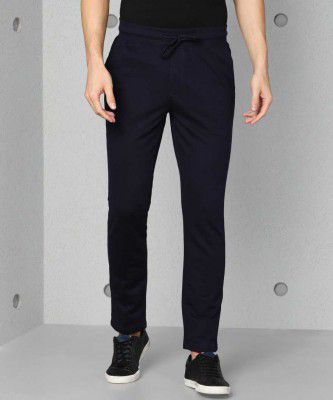 METRONAUT Solid Men Dark Blue Track Pants