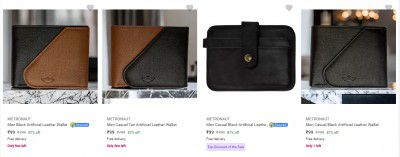 Metronaut Wallets @ ₹99