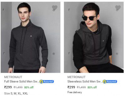 Metronaut Winter Wear upto 80% off