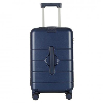 Mewtour 20" Blue Hardside Spinner Luggage with 360° Rotate Double Wheels