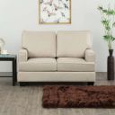 Mexico Fabric 2-Seater Sofa - Beige...