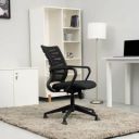 MG traders MGNEWPLUS351 NA Office Adjustable Arm Chair  (Black, Optional Installation Available)...