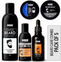 MG8 Beard Care Combo Beard Wash 100ml + Beard Growth Oil 50ml + Beard Serum 50ml + Beard Wax 80g + Beard Cream 80g  (5 Items in the set)...
