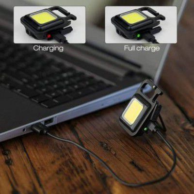 MHAX Multifunction Keychain LED Light with_Bottle Opener Keychain Emergency Light_ 2 hrs Flood Lamp Emergency Light  