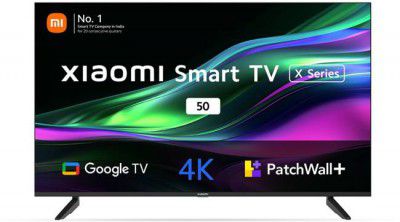 Mi by Xiaomi X Series (50") Ultra HD (4K) LED Smart Google TV with 4K Dolby Vision