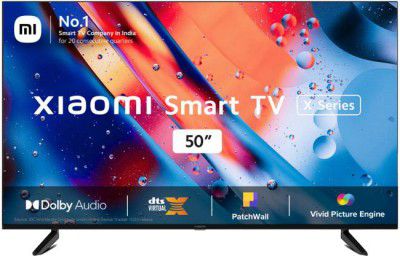 Mi X Series 125 cm (50 inch) Ultra HD (4K) LED Smart Android TV 2022 Edition with 4K Dolby Vision | HDR10 | HLG | Dolby Audio | DTS: Virtual X | DTS-HD |Vivid Picture Engine