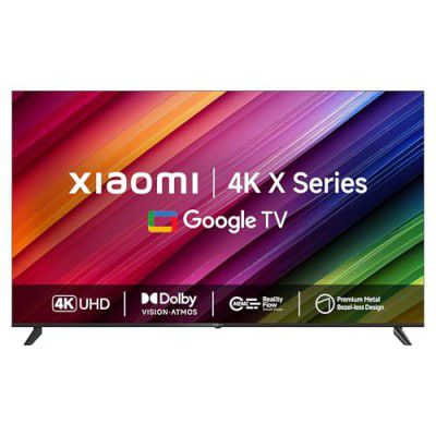 Mi Xiaomi (55") X Series 4K LED Smart Google TV L55MA-AIN (Black)