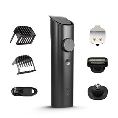 MI Xiaomi Grooming Kit,(Trimmer Kit) All-In-One Professional Styling trimmer,Type-C & 90 min Run Time,Black