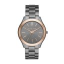 Michael Kors Analog Grey Dial and Band Men's Stainless Steel Watch-MK8576...