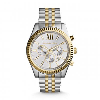 Michael Kors Analog White Dial Mens Watch-MK8344