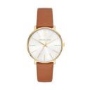 Michael Kors Leather Pyper Analog White Dial Women's Watch-Mk2740...