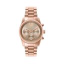 Michael Kors Women's 38 mm Lexington Grey Dial Stainless Steel Chronograph Watch - MK7217...