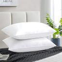 Microfiber Soft White Pillows - Set of 2 | Perfect Pillows for Blissful Sleep | 16x24 Inches (40x60 cm) | Hypoallergenic & Plush...