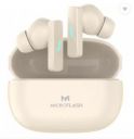 Microflash L95, ENC Upto 50hrs Playtime Earbuds (Beige, True Wireless)...
