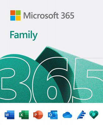 Microsoft 365 Family | 12-Month Subscription, 6 people | Premium Office apps | 1TB OneDrive cloud storage | Windows/Mac