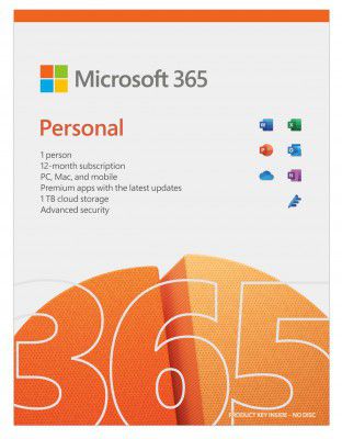 Microsoft 365 Personal | 12-Month Subscription, for 1 Person