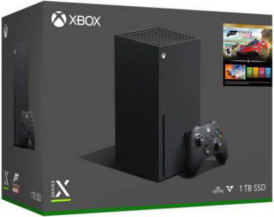 MICROSOFT Series X - Forza Horizon 5 Bundle 1000 GB with Forza Horizon 5 Premium, Forza Horizon 5 Hot Wheels  (Black)