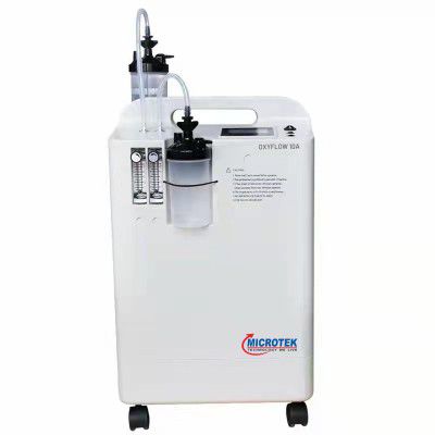 Microtek OXYFLOW 10A Oxygen Concentrator Up to 95% Oxygen Purification for Home Use (10Ltr)