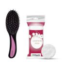 Midazzle Cotton Pad With Compact Hair Brush...