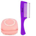 Midazzle Silicone Bath Brush, Soft Body Scrubbeof 2r with Shampoo Comb...
