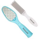 Midazzle Triangle & 2 in 1 Rectangle Foot Scrubber, Callus Remover - Colors May Vary - (Pack of 2)...