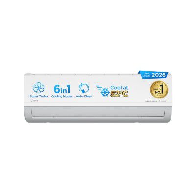 Midea 1.5 Ton 3 Star Inverter Split AC (Santis Max DLX-MAI18SD3R36F1)