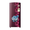 Midea 187 L 3 Star Direct Cool Refrigerator (MRD187I3XPCW, Wine, Flower, 2025 Model)...
