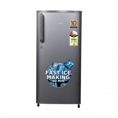 Midea 190 L 2 Star Direct Cool Refrigerator (MRD190D2HPBS)