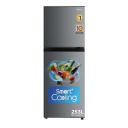 Midea 253 L, 2 Star, Inverter Technology, Frost Free Double Door Refrigerator(MDRT350FGI50, Crystal Silver)...