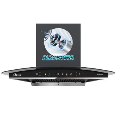Midea 60 cm 1600 m3/hr BLDC 9 speed kitchen Chimney