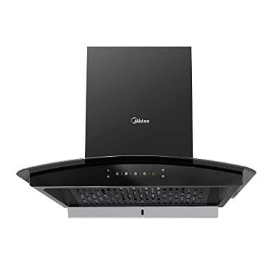Midea 60 cm Chimney 1250 m3/hr strong suction power | 2 Yrs Product + 10 Yrs Motor Warranty