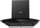 Midea 60V11 Auto Clean Wall Mounted Chimney  (Black 1250 CMH)...
