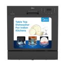 Midea MDWTT0802D(B)IN Free Standing 8 Place Settings Dishwasher...