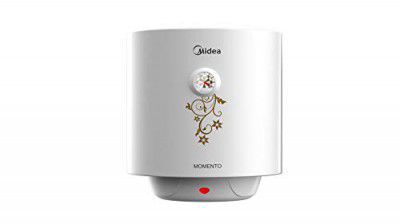 Midea Momento Storage Water Heater Verticle 15 Ltrs 4 Star White, Large (D15-20FY1)