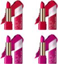 MILA BEAUTÉ Matte Longwear Lipstick Pack Of 4 | Up To 8 Hrs Stay|Enriched With Vitamin E (Dare To Date, Cherry Bomb, Pin Up Plum, Lets Dance, 16.8 g)...