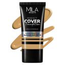 Mila Beauté Perfect Cover Foundation with Hyaluronic Acid & SPF 20 | High Coverage & Flawless Matte Finish...
