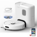 MILAGROW Imap15 AI Plus, Lidar, Convertible Robotic Vacuum Cleaner, Powerful 10000Pa Suction, 3.5L Self-Empty Dustbin, 70 Days Handsfree, 5200 Mah Battery, WiFi/APP/Alexa/Remote, (White), 260 Minutes...