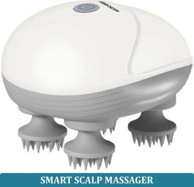 MildCares Rechargeable Scalp Massager | 4 Rotating Nodes | For Hair Growth & Stress Relief
