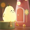 MILONI USA Cute Pear Night Light for Kids (12 cm, White)...