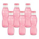 MILTON Ace Flip Plastic Water Bottle Set of 6, 1 Litre Each, Pink...