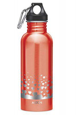 MILTON Alive 750 Stainless Steel Water Bottle with Screw Top Lid - 750 ml