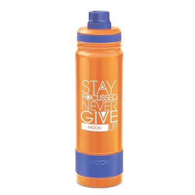Milton Astir 750 Thermosteel Hot and Cold Water Bottle, 670 ml, Orange