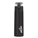 Milton Atlantis 400 Thermosteel Insulated Water Bottle, 350 ml, Black | Hot and Cold...